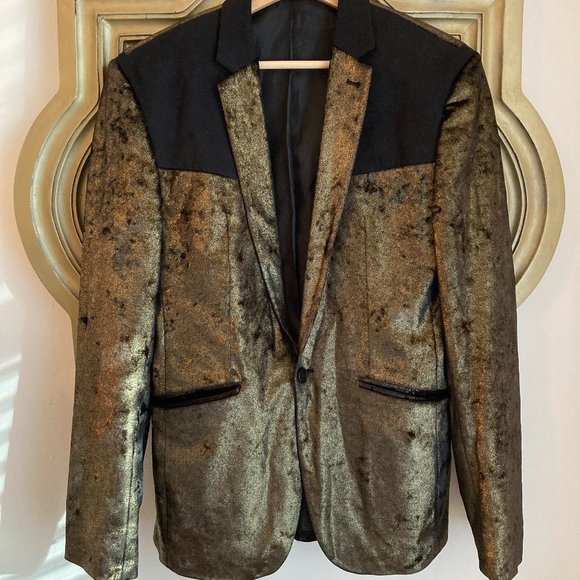 ASOS Other - ASOS Men's Burnished Gold Blazer